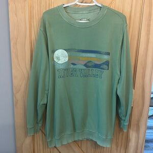 Aerie “River Valley” Oversized Graphic Sweatshirt